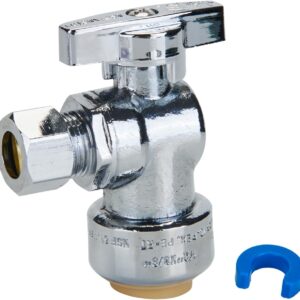 1/2 x 3/8 Compression Angle Stop Valve