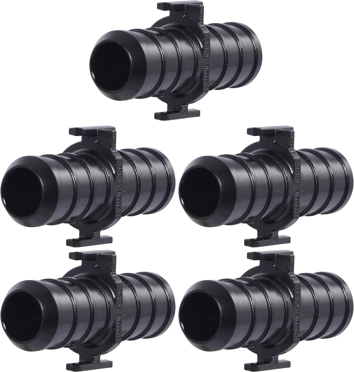 1/2 Inch PEX Poly Crimp Coupling (5 Pack)
